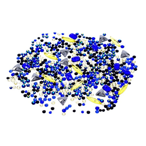 Estella Flat Back Crystals Non Hotfix Mix Cleopatra - Bluestreak Crystals
