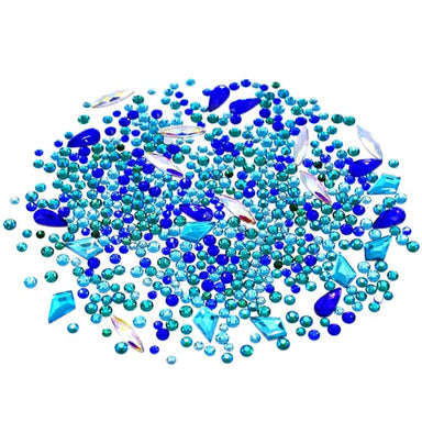 Estella Flat Back Crystals Non Hotfix Mix Genie - Bluestreak Crystals