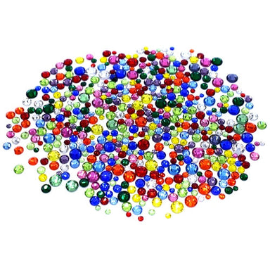 Estella Flat Back Crystals Non Hotfix Mix Mardi Gras - Bluestreak Crystals