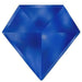 Estella Flat Back Shaped Rhinestones Non Hotfix Diamond Sapphire - Bluestreak Crystals