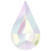 Estella Flat Back Shaped Rhinestones Non Hotfix Drop Crystal AB - Bluestreak Crystals