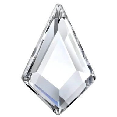 Estella Flat Back Shaped Rhinestones Non Hotfix Kite Crystal - Bluestreak Crystals