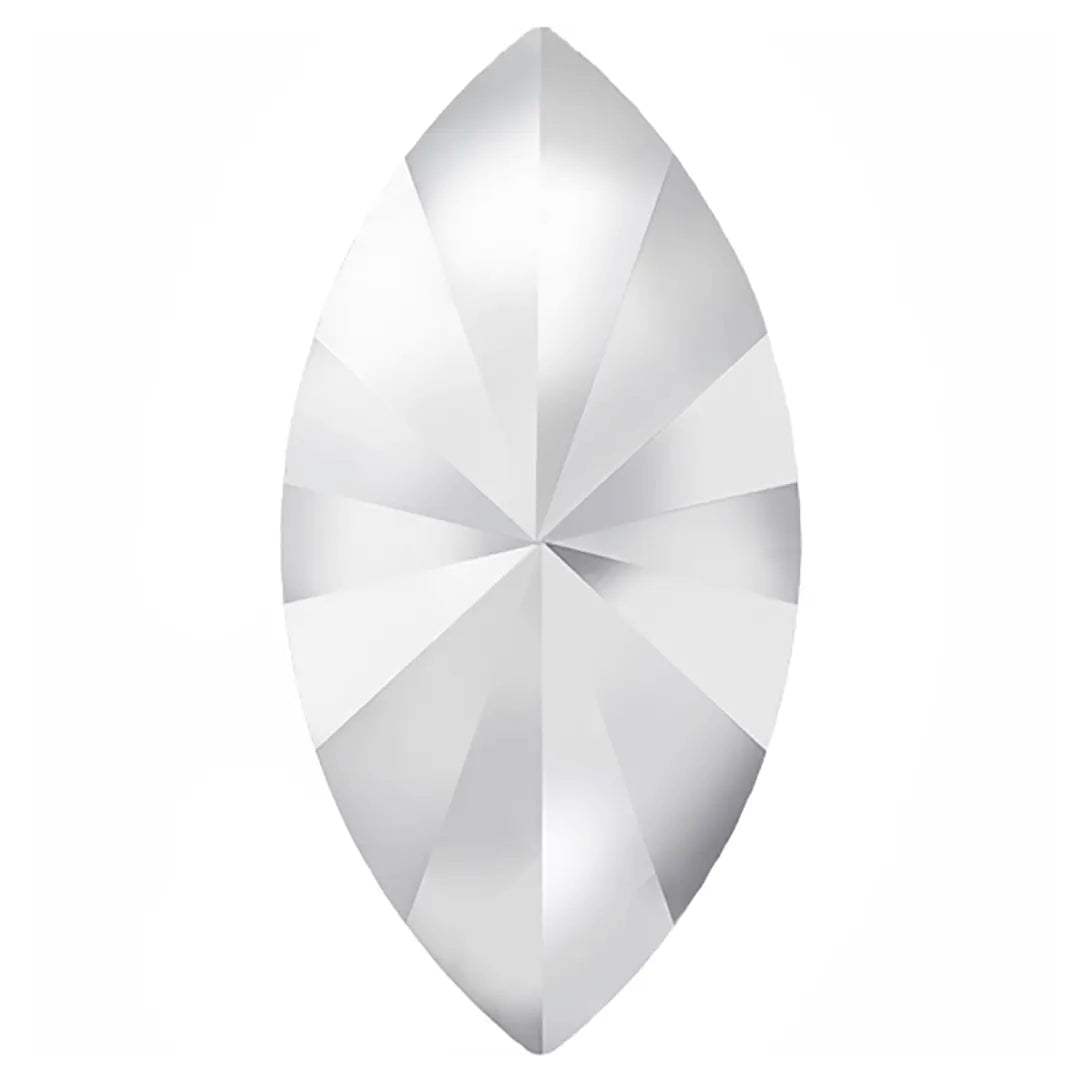 Estella Flat Back Shaped Rhinestones Non Hotfix Navette Crystal - Bluestreak Crystals
