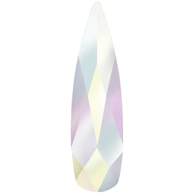 Estella Flat Back Shaped Rhinestones Non Hotfix Raindrop Crystal AB - Bluestreak Crystals