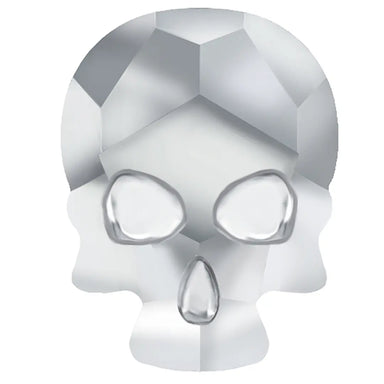 Estella Flat Back Shaped Rhinestones Non Hotfix Skull Crystal - Bluestreak Crystals