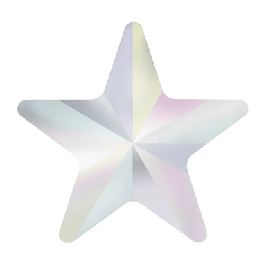 Estella Flat Back Shaped Rhinestones Non Hotfix Star Crystal AB - Bluestreak Crystals