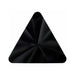 Estella Flat Back Shaped Rhinestones Non Hotfix Triangle Jet - Bluestreak Crystals