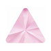 Estella Flat Back Shaped Rhinestones Non Hotfix Triangle Light Rose - Bluestreak Crystals