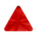 Estella Flat Back Shaped Rhinestones Non Hotfix Triangle Light Siam - Bluestreak Crystals