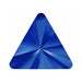 Estella Flat Back Shaped Rhinestones Non Hotfix Triangle Sapphire - Bluestreak Crystals