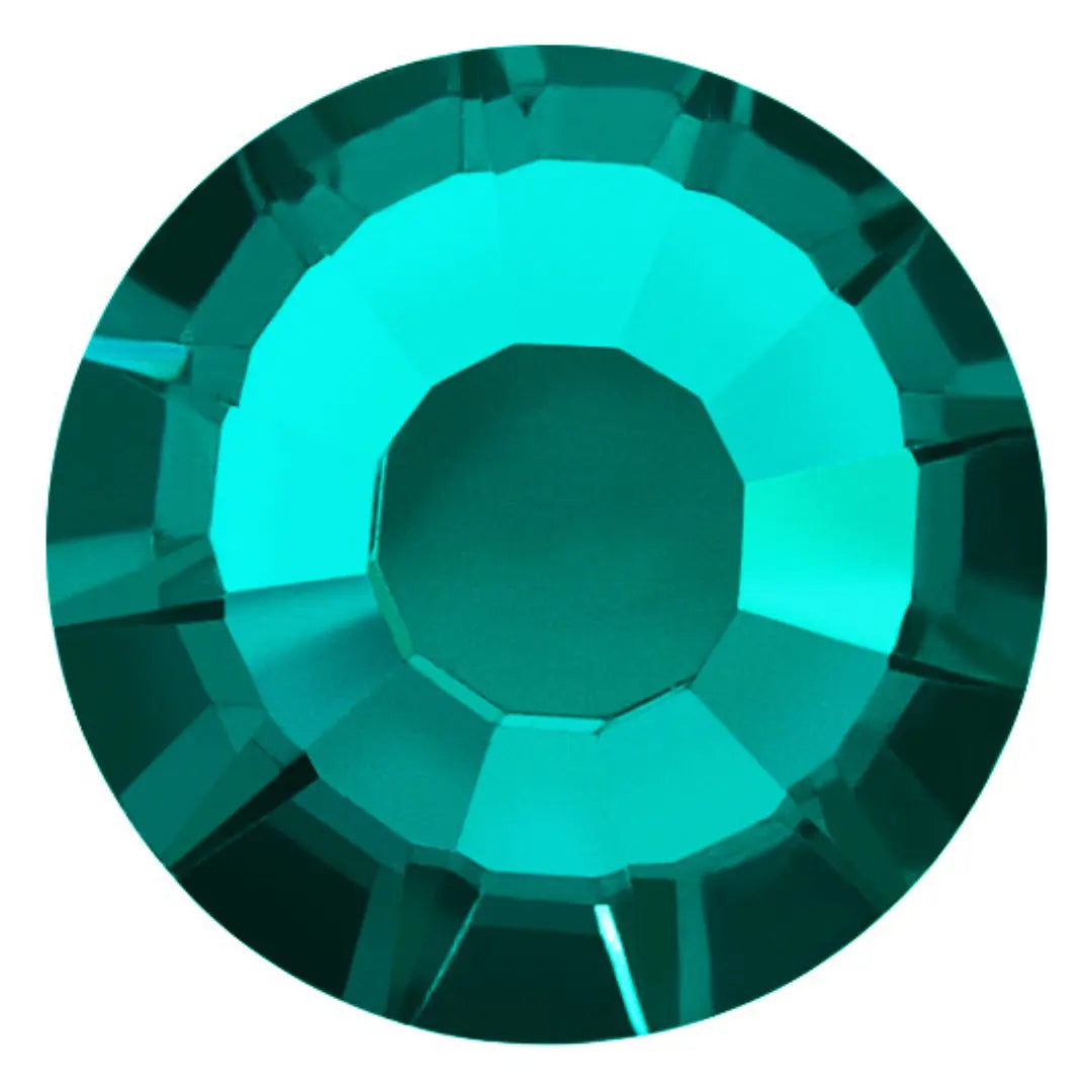 Estella Flat Back Crystals Non Hotfix Blue Zircon - Bluestreak Crystals
