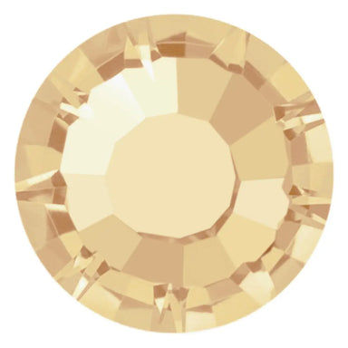 Estella Hotfix Flat Back Crystals Light Colorado Topaz - Bluestreak Crystals