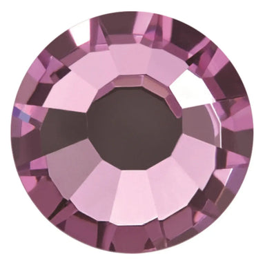 Estella Hotfix Flat Back Crystals Light Rose - Bluestreak Crystals