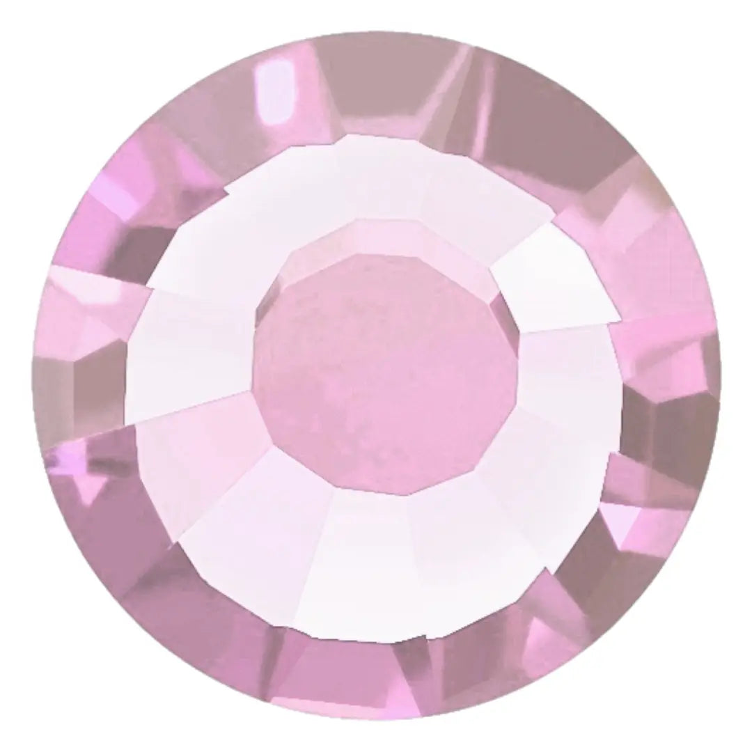 Estella Hotfix Flat Back Crystals Rose Water Opal - Bluestreak Crystals
