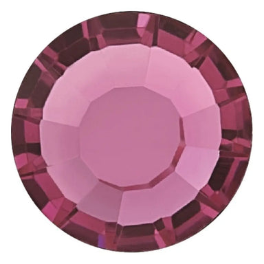 Estella Hotfix Flat Back Crystals Rose - Bluestreak Crystals